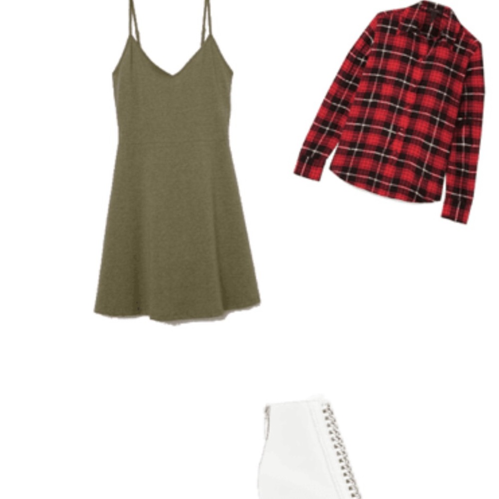 Old Navy classic plaid shirt